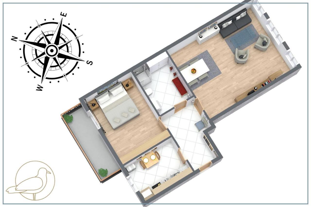 Apartmán Blaue Welle 08 Heringsdorf  Exteriér fotografie